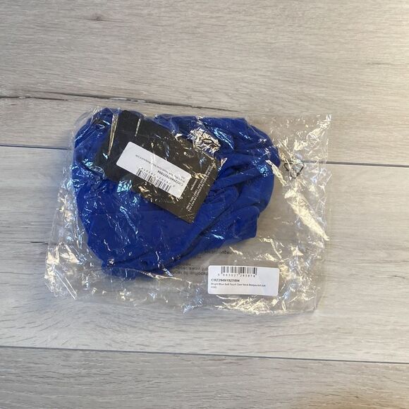 Pretty Little Things Bright Blue Soft Touch Cowl Neck Bodysuit 2 NWT in packag - Picture 5 of 7